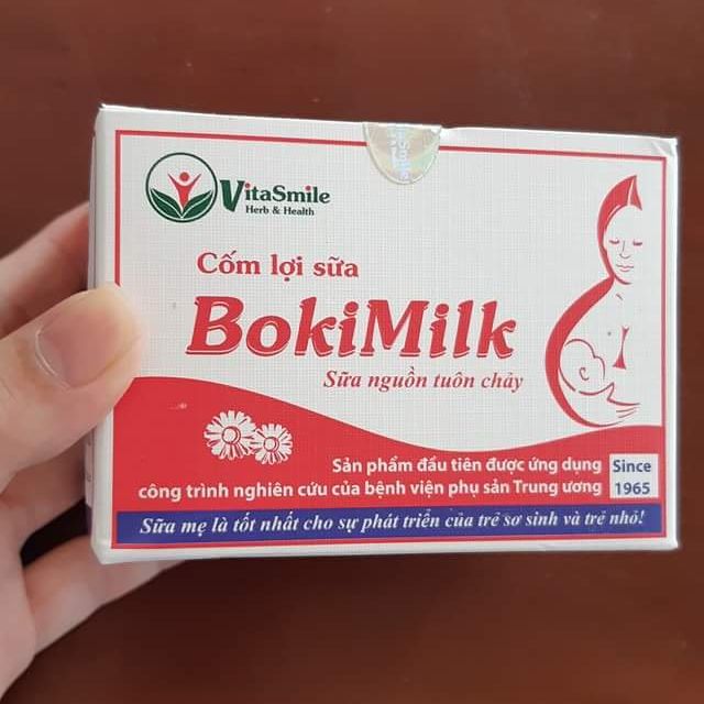 Sử dụng cốm lợi sữa Bokimilk rất đơn giản